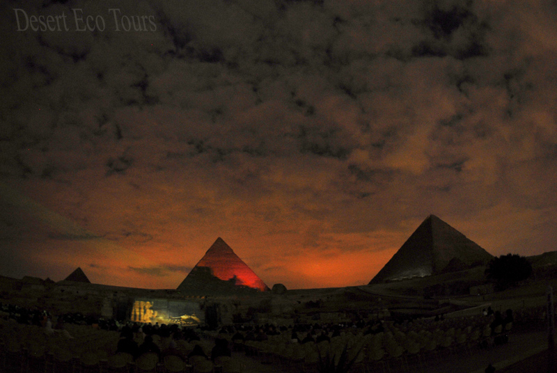Sound & light show: The Pyramids